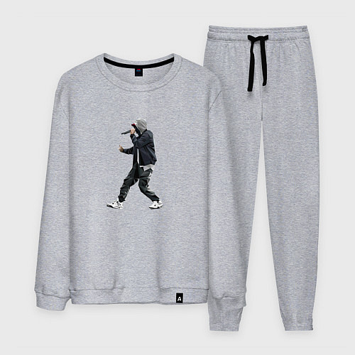 Мужской костюм Eminem is live / Меланж – фото 1