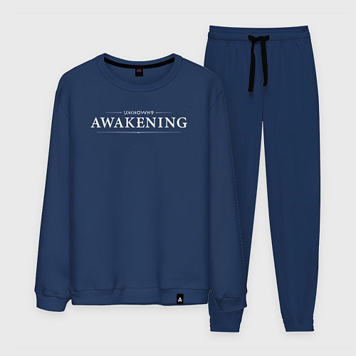 Мужской костюм Unknown 9 awakening logo / Тёмно-синий – фото 1