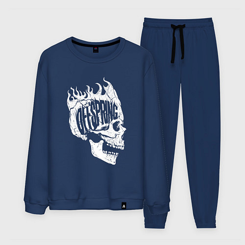 Мужской костюм The offsring skull / Тёмно-синий – фото 1