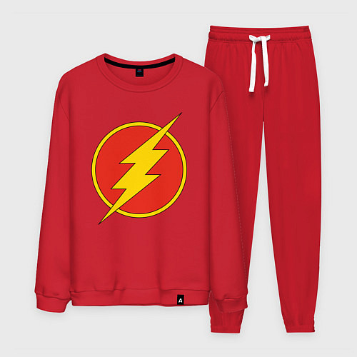 Мужской костюм Flash logo / Красный – фото 1