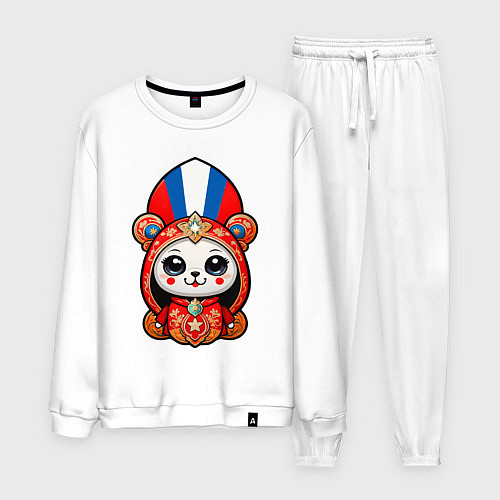 Мужской костюм Сувенир из России / Белый – фото 1