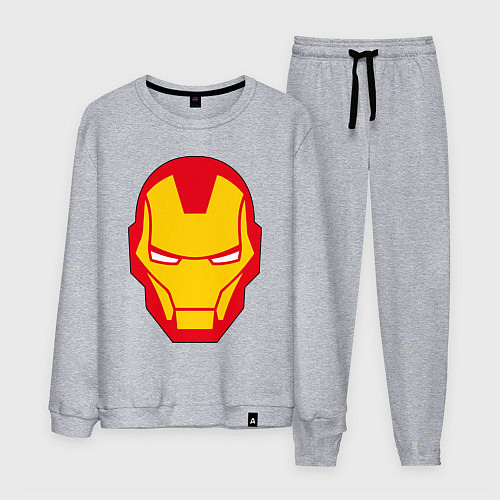 Мужской костюм Iron man logo / Меланж – фото 1