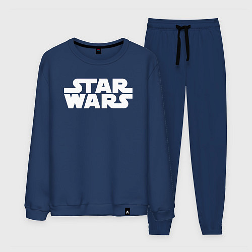 Мужской костюм Star wars logo / Тёмно-синий – фото 1
