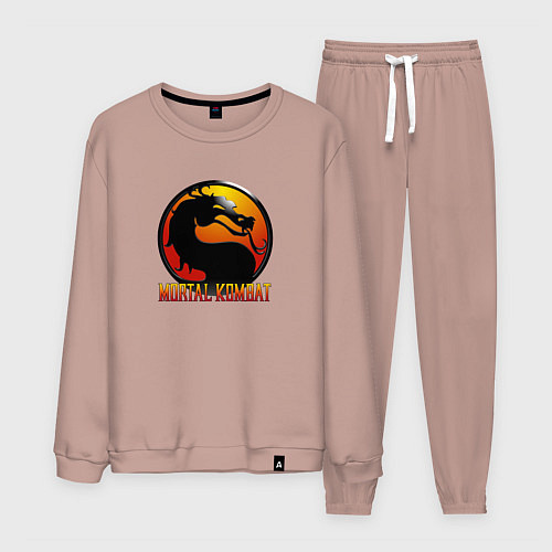 Мужской костюм Мортал Комбат / Пыльно-розовый – фото 1