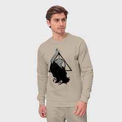 Костюм хлопковый мужской Лорд Волан-де-Морт и Дары смерти, цвет: миндальный — фото 2