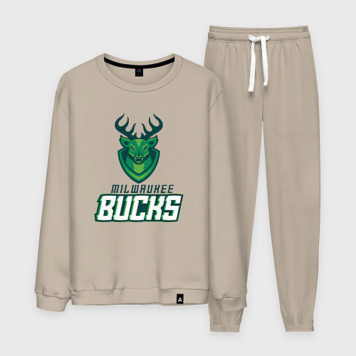 Мужской костюм Milwaukee Bucks NBA / Миндальный – фото 1