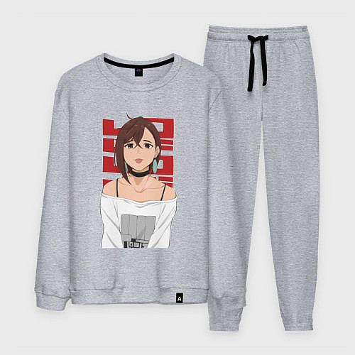 Мужской костюм Дандадан: Момо / Меланж – фото 1