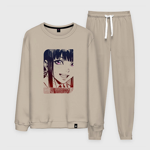 Мужской костюм Улыбчивая девушка / Миндальный – фото 1