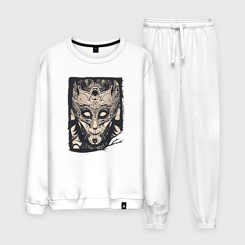 Мужской костюм Мистический облик / Белый – фото 1