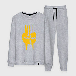 Костюм хлопковый мужской Wu-Tang tiger style, цвет: меланж