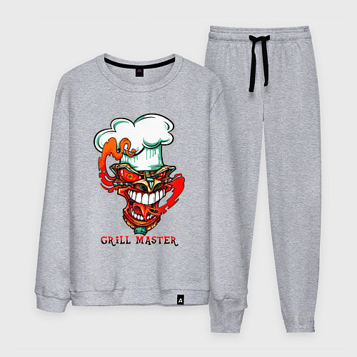 Мужской костюм Grill master / Меланж – фото 1
