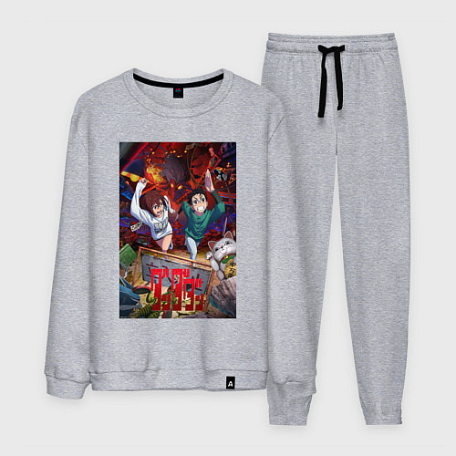 Мужской костюм Дандадан: Момо и Кэн / Меланж – фото 1