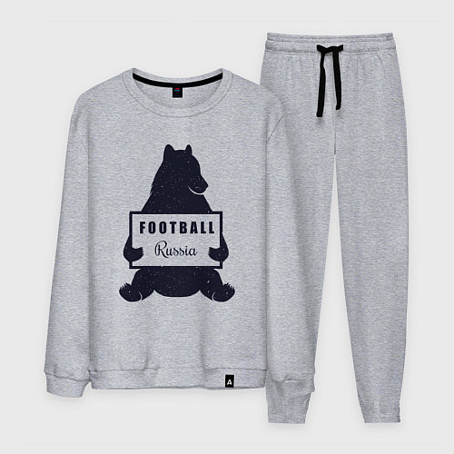 Мужской костюм Bear football / Меланж – фото 1