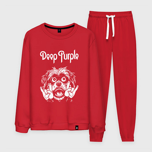 Мужской костюм Deep Purple rock dog / Красный – фото 1