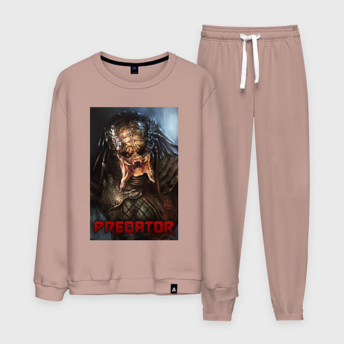 Мужской костюм Predator movie / Пыльно-розовый – фото 1