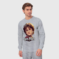 Костюм хлопковый мужской Harry Potter wizard, цвет: меланж — фото 2
