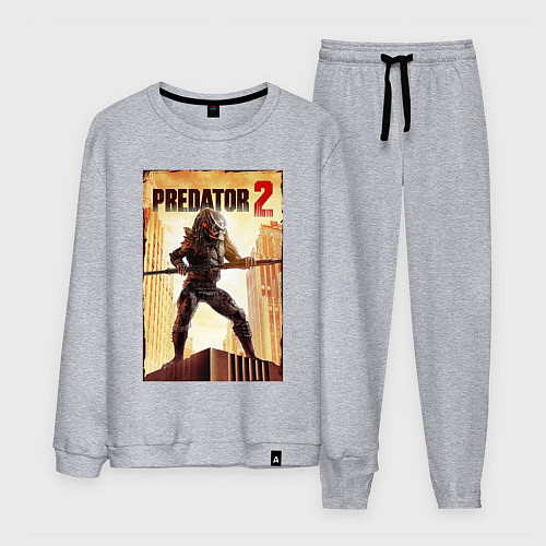 Мужской костюм Predator 2 / Меланж – фото 1