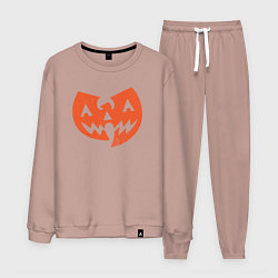 Костюм хлопковый мужской Wu-Tang halloween, цвет: пыльно-розовый