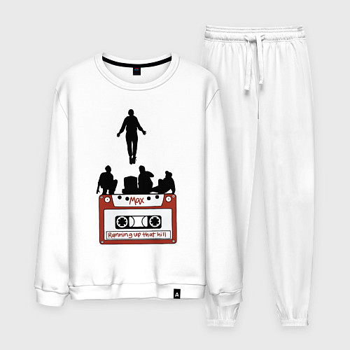 Мужской костюм Очень странные дела - Макс / Белый – фото 1