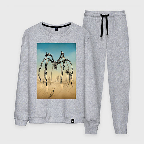 Мужской костюм Паук Дали и Буржуа цвет / Меланж – фото 1