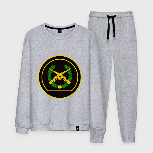 Мужской костюм Мотострелковые войска: шеврон без текста / Меланж – фото 1