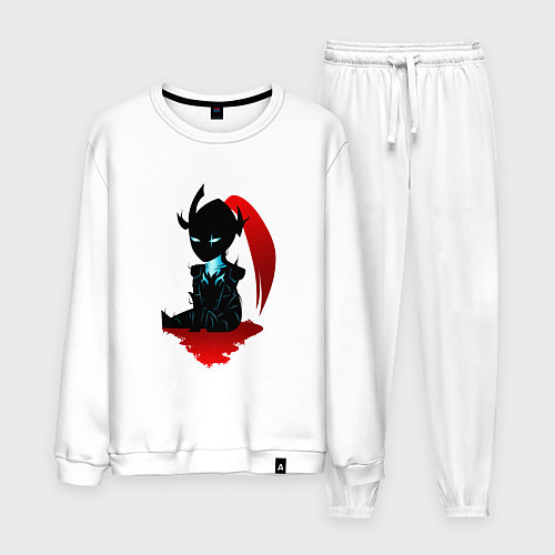 Мужской костюм Igris - solo leveling / Белый – фото 1