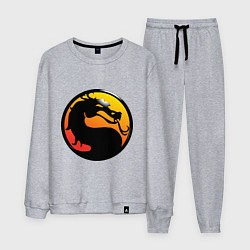 Мужской костюм Mortal kombat logo