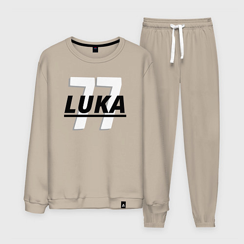 Мужской костюм 77 Luka / Миндальный – фото 1