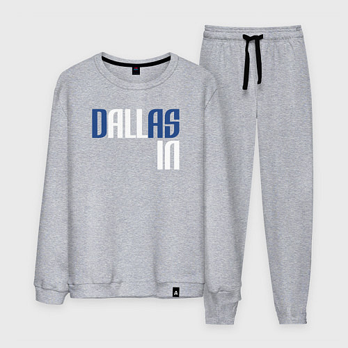 Мужской костюм Dallas in / Меланж – фото 1