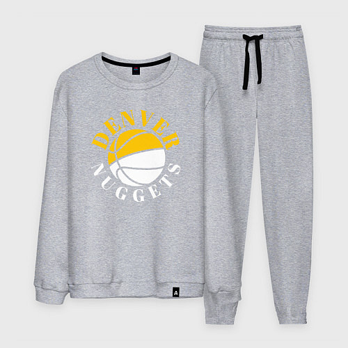 Мужской костюм Denver Nuggets sport / Меланж – фото 1
