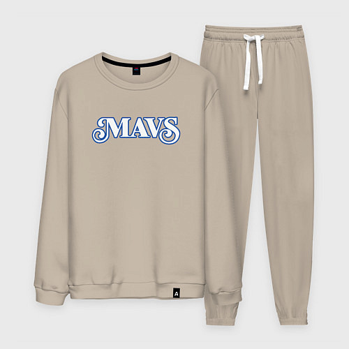 Мужской костюм Mavs / Миндальный – фото 1