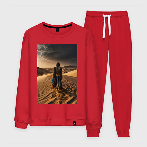 Мужской костюм В пустыне вечером / Красный – фото 1
