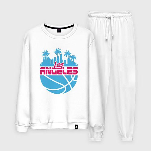 Мужской костюм Lakers city / Белый – фото 1
