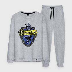 Костюм хлопковый мужской Ravenclaw emblem, цвет: меланж