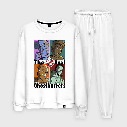 Мужской костюм The real ghostbusters / Белый – фото 1
