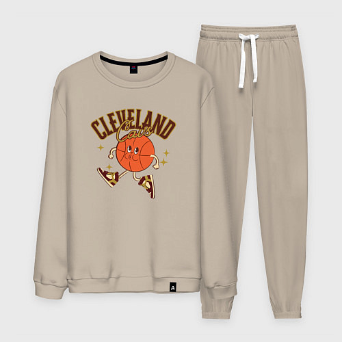 Мужской костюм Cleveland Cavs / Миндальный – фото 1