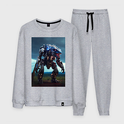 Мужской костюм Робот в стиле Horizon / Меланж – фото 1