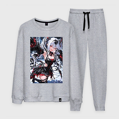 Мужской костюм Jetavie Punishing Gray Raven / Меланж – фото 1