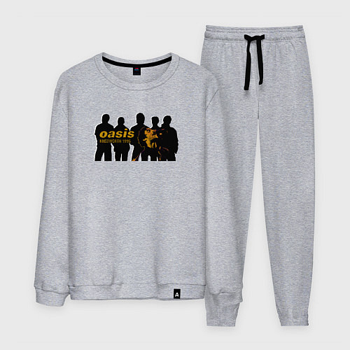 Мужской костюм Оазис 1996 / Меланж – фото 1