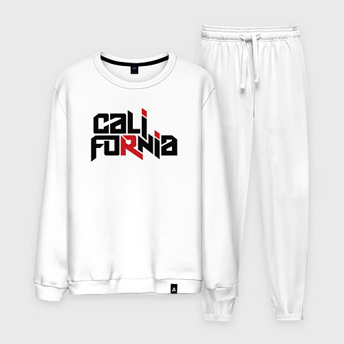 Мужской костюм USA - California / Белый – фото 1
