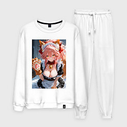 Мужской костюм Фейт Тамамо в костюме горничной с мягкими лапами