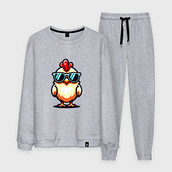 Мужской костюм Крутая цыпа в очках