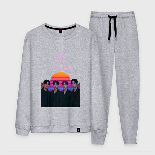 Мужской костюм Astro retro / Меланж – фото 1