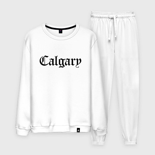 Мужской костюм Calgary - Canada / Белый – фото 1