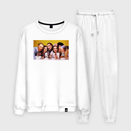 Мужской костюм Художниик друзья / Белый – фото 1