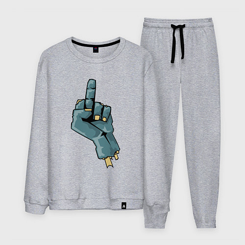 Мужской костюм Zombie fuck / Меланж – фото 1