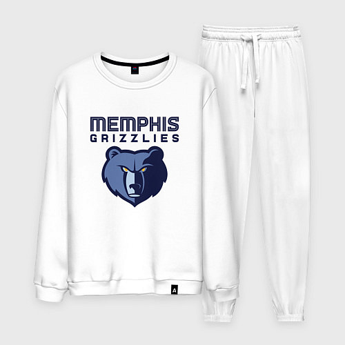 Мужской костюм Мемфис Гриззлис - НБА / Белый – фото 1