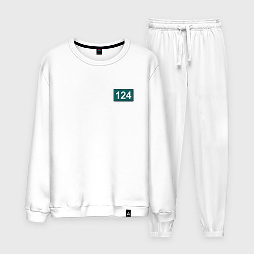 Мужской костюм Игрок - 124 / Белый – фото 1