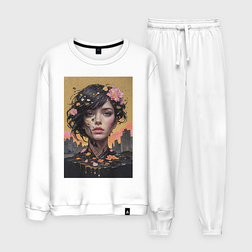 Мужской костюм Городская муза / Белый – фото 1