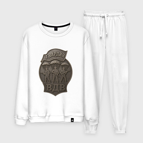 Мужской костюм Гвардия ВДВ / Белый – фото 1